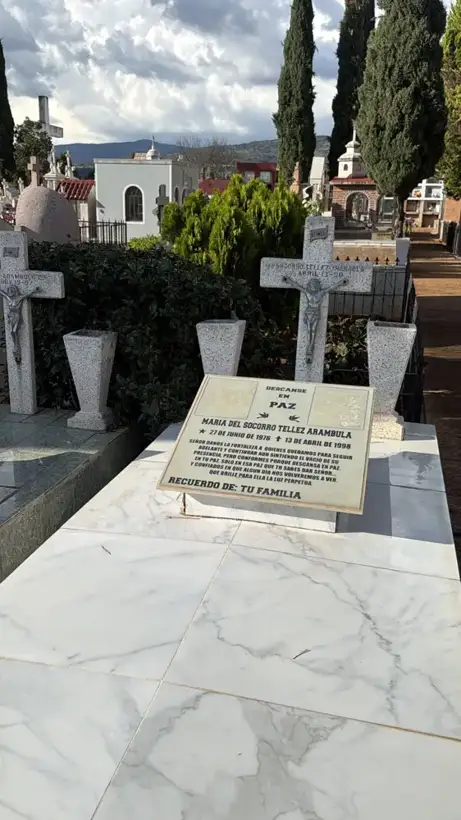 Photo of marker: MARIA DEL SOCORRO TELLEZ ARAMBULA