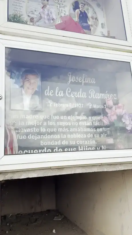 Photo of marker: Josefina de la Cerda Ramírez