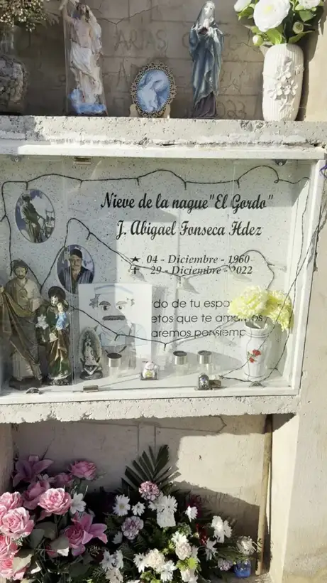 Photo of marker: J. Abigael Fonseca Hdez (Nieve de la nague "El Gordo")