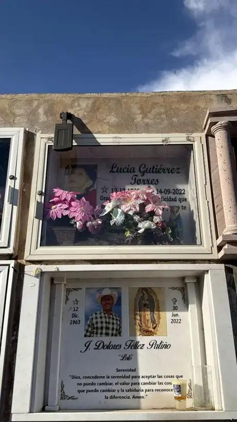 Photo of marker: Lucia Gutiérrez Torres