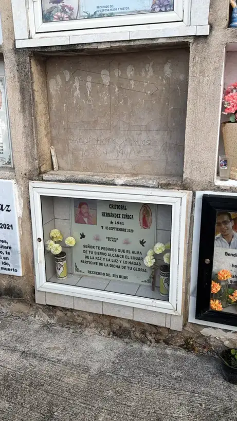 Photo of marker: CRISTOBAL HERNÁNDEZ ZUÑIGA