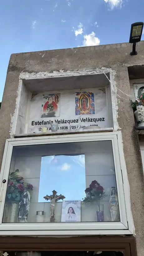 Photo of marker: Estefania Velázquez Velázquez