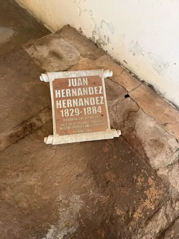 Photo of marker: Juan Hernandez Hernandez