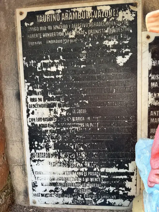 Photo of marker: Taurino Arambula Vazquez