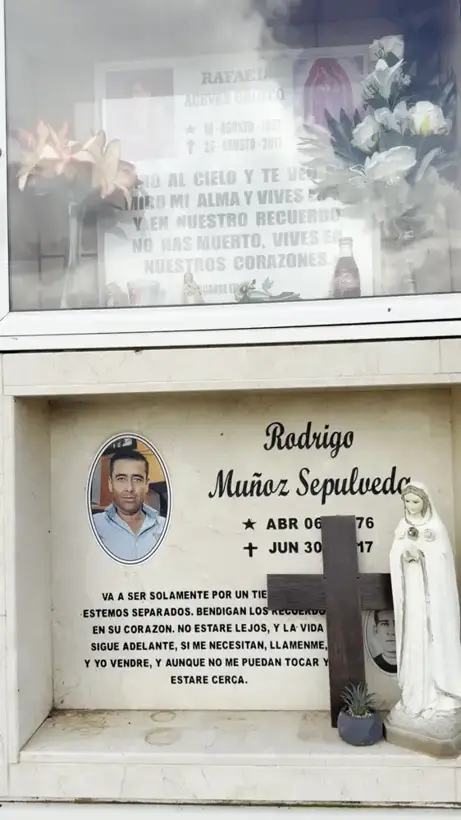 Photo of marker: RAFAEL ACEVES OROZCO