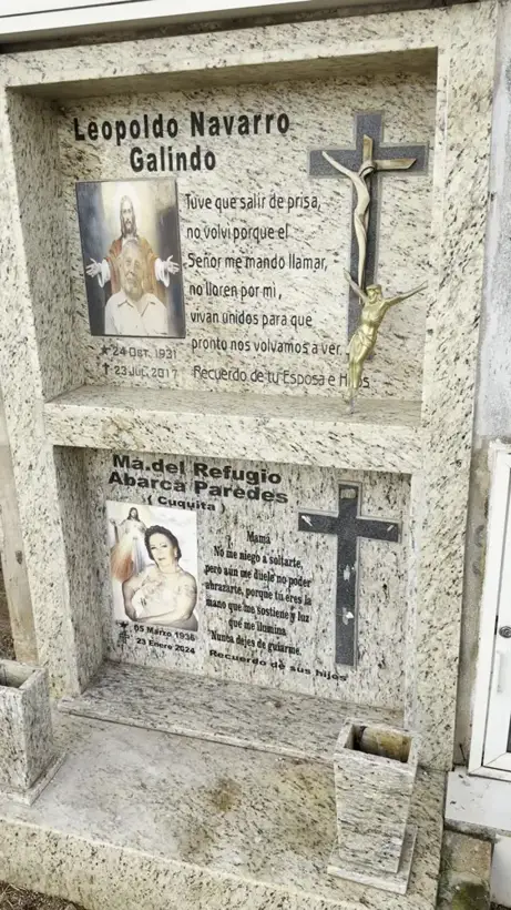 Photo of marker: Leopoldo Navarro Galindo