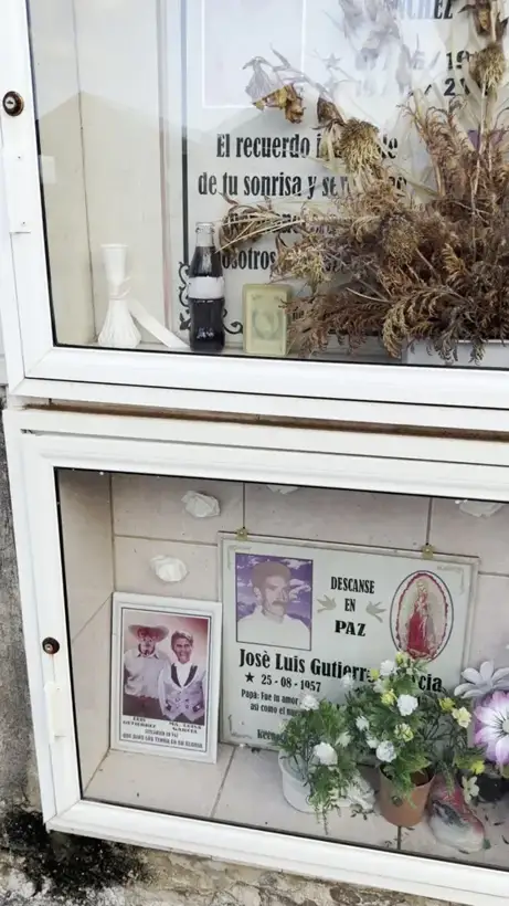 Photo of marker: José Luis Gutierrez Garcia · Luis Gutierrez · Ma. Luisa Garcia