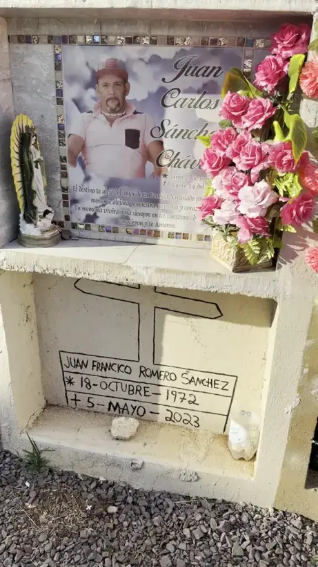 Photo of marker: Juan Francico Romero Sanchez