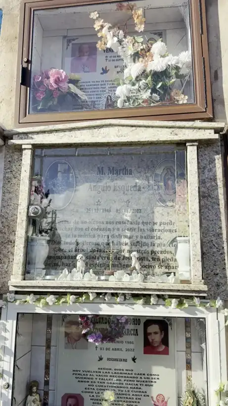 Photo of marker: M. Martha Angulo Esqueda