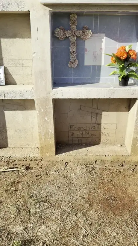 Photo of marker: Francisco I. C.