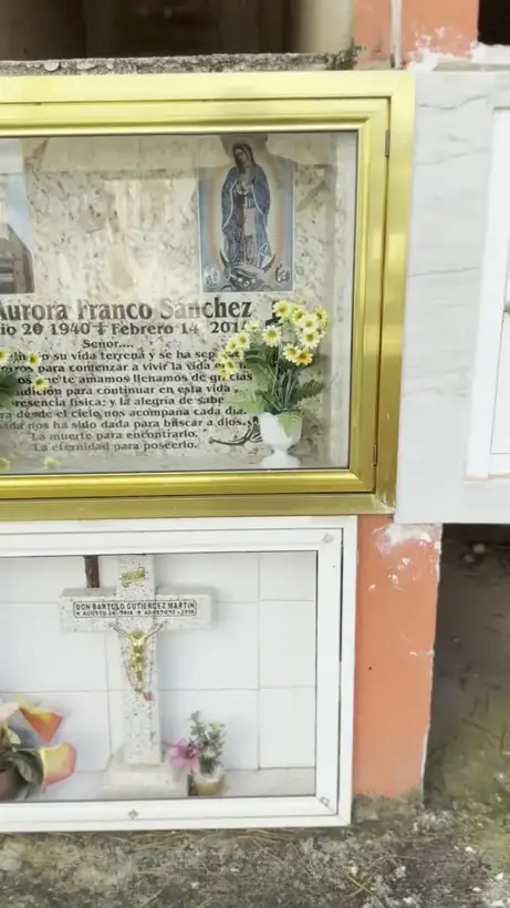 Photo of marker: Aurora Franco Sánchez