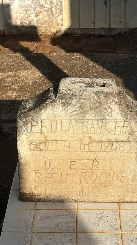 Photo of marker: Paula Sánchez